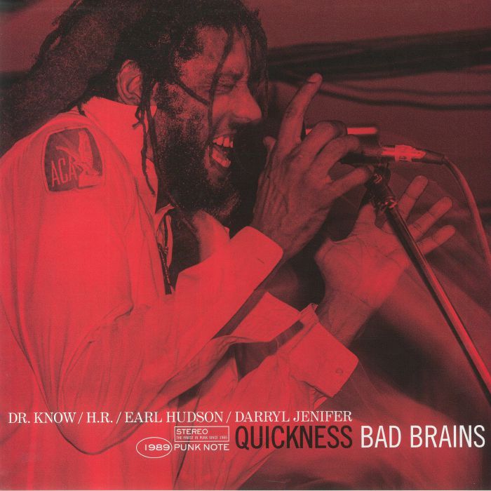 BAD BRAINS - Quickness (Punk Note Edition) (remastered) vinyl sleeve