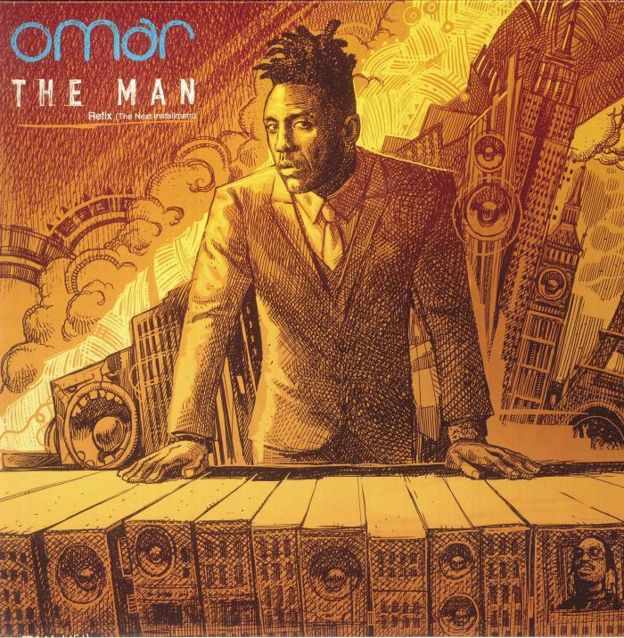 OMAR - The Man: Refix (The Next Installment) vinyl sleeve
