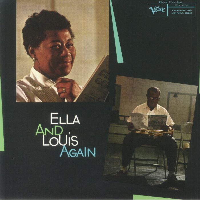 FITZGERALD, Ella/LOUIS ARMSTRONG - Ella & Louis Again (Verve Acoustic Sounds Series) (remastered) vinyl sleeve