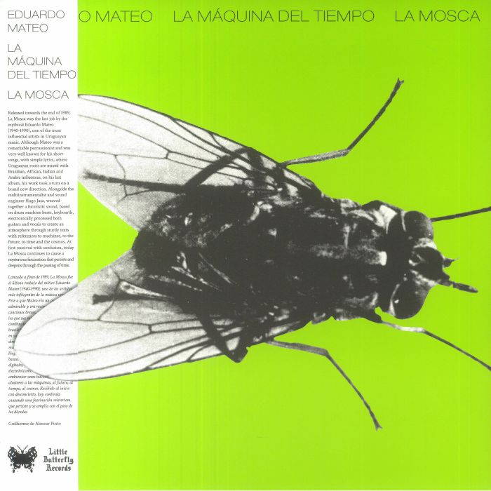 MATEO, Eduardo - La Maquina Del Tiempo: La Mosca (reissue) vinyl sleeve
