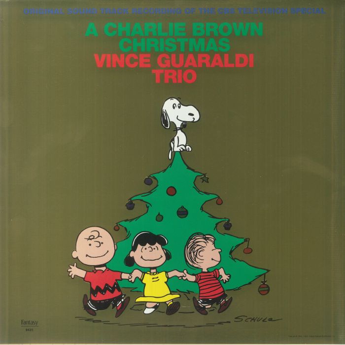 VINCE GUARALDI TRIO, A Charlie Brown Christmas (Soundtrack) (Gold Foil Edition) vinyl sleeve