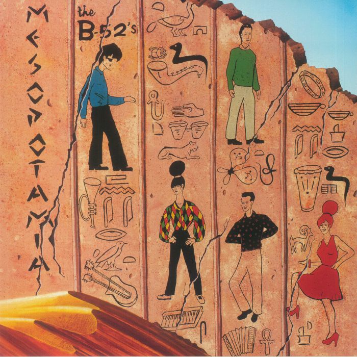 B52s, The - Mesopotamia (40th Anniversary Edition) (Rocktober 2022) vinyl sleeve