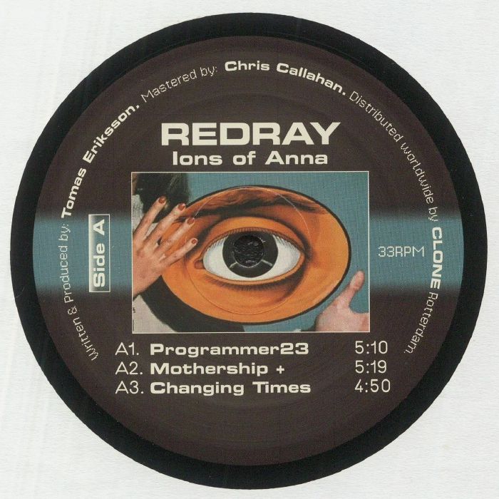 REDRAY - Ions Of Anna vinyl sleeve