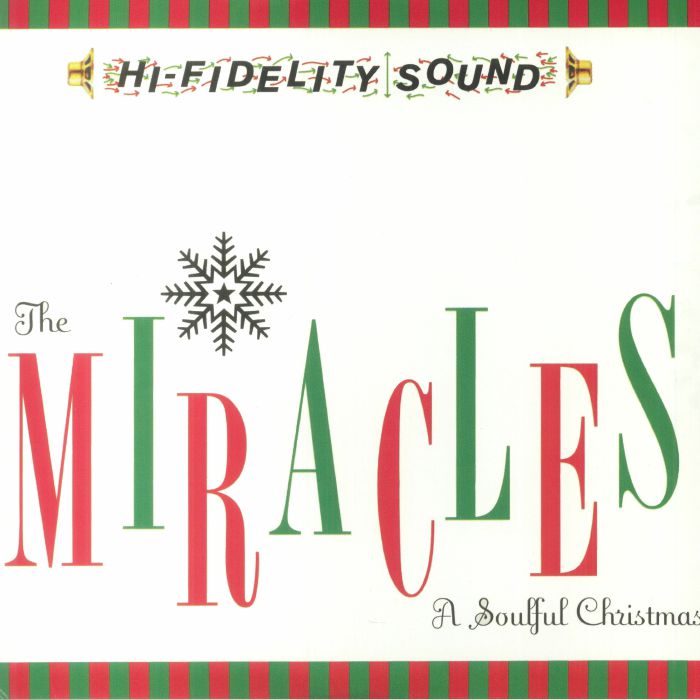 MIRACLES, The - A Soulful Christmas vinyl sleeve