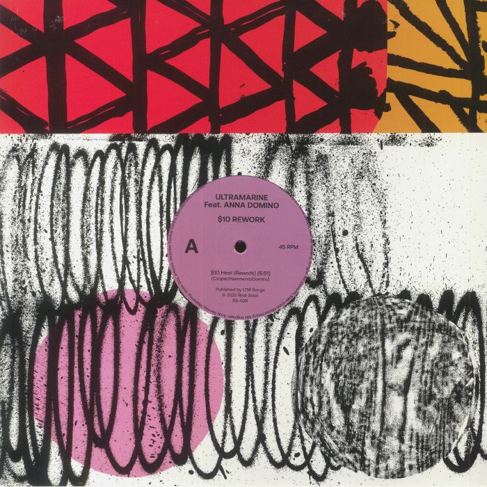 ULTRAMARINE feat ANNA DOMINO - $10 Rework vinyl sleeve