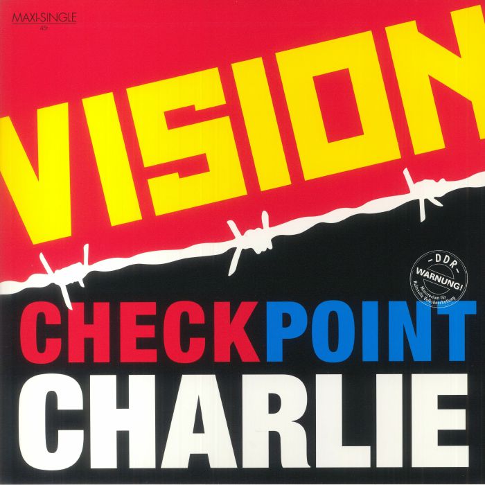 VISION - Checkpoint Charlie vinyl sleeve