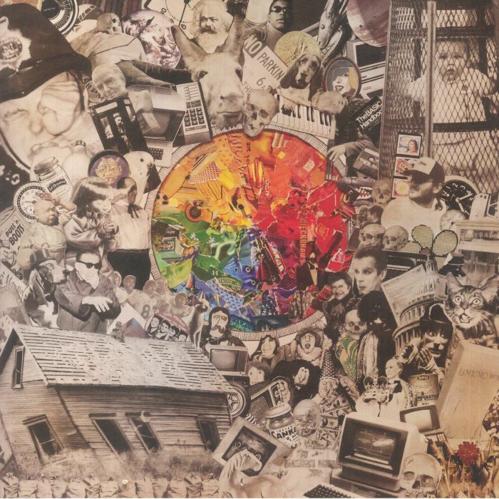 POOLE, Dougie - The Rainbow Wheel Of Death (Autographed Edition) vinyl sleeve