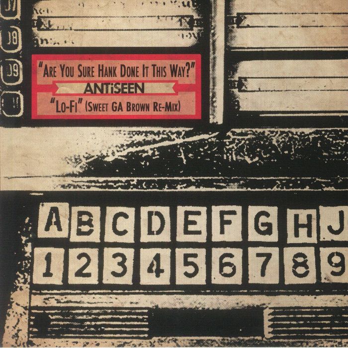 ANTISEEN - Are You Sure Hank Done It This Way? vinyl sleeve
