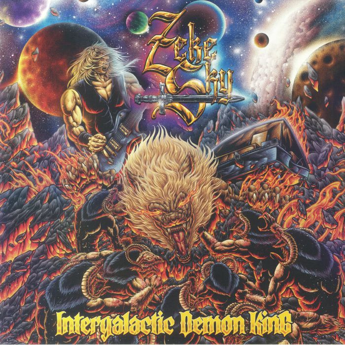 ZEKE SKY - Intergalactic Demon King vinyl sleeve