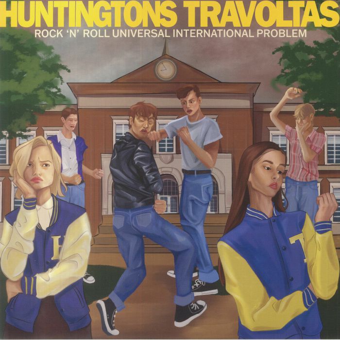 HUNTINGTONS/TRAVOLTAS - Rock 'N' Roll Universal International Problem vinyl sleeve