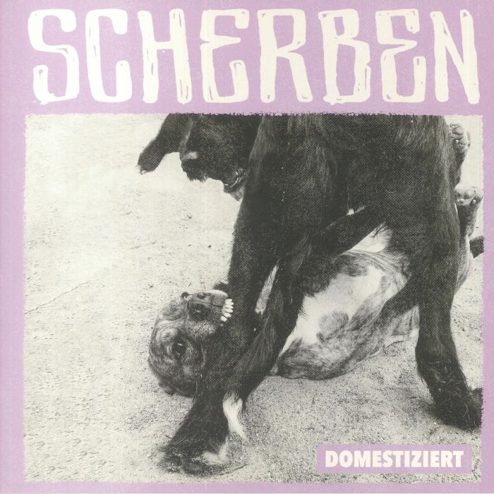 SCHERBEN - Domestiziert vinyl sleeve
