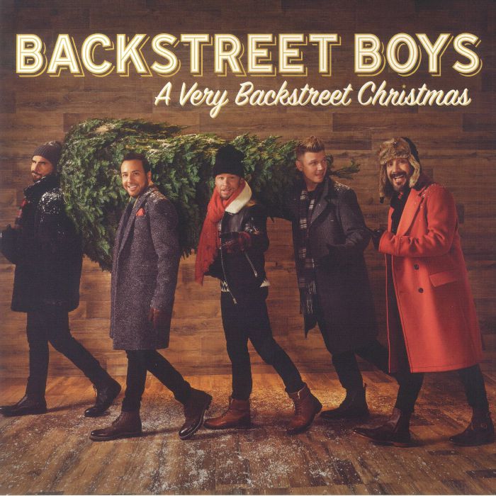 BACKSTREET BOYS - A Very Backstreet Christmas vinyl sleeve
