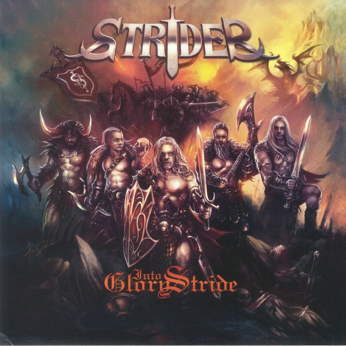 STRIDER - Into Glory Stride vinyl sleeve
