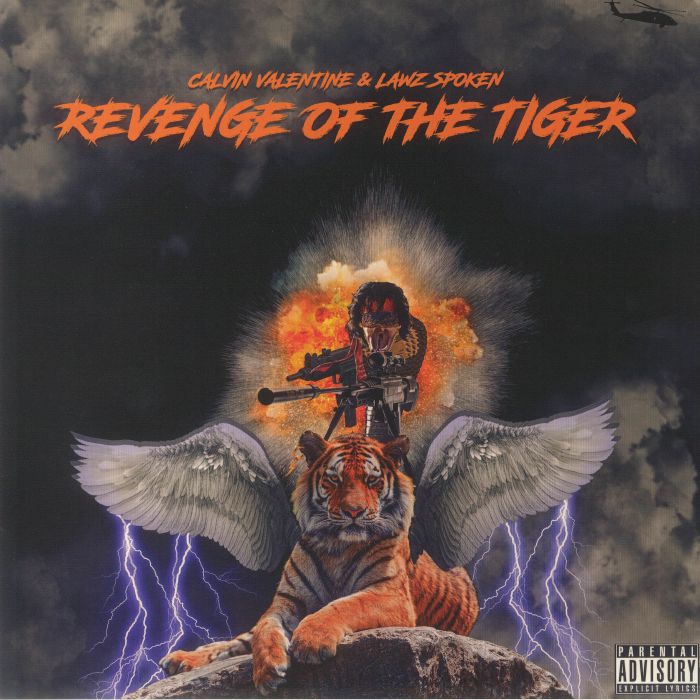 VALENTINE, Calvin/LAWZ SPOKEN - Revenge Of The Tiger vinyl sleeve