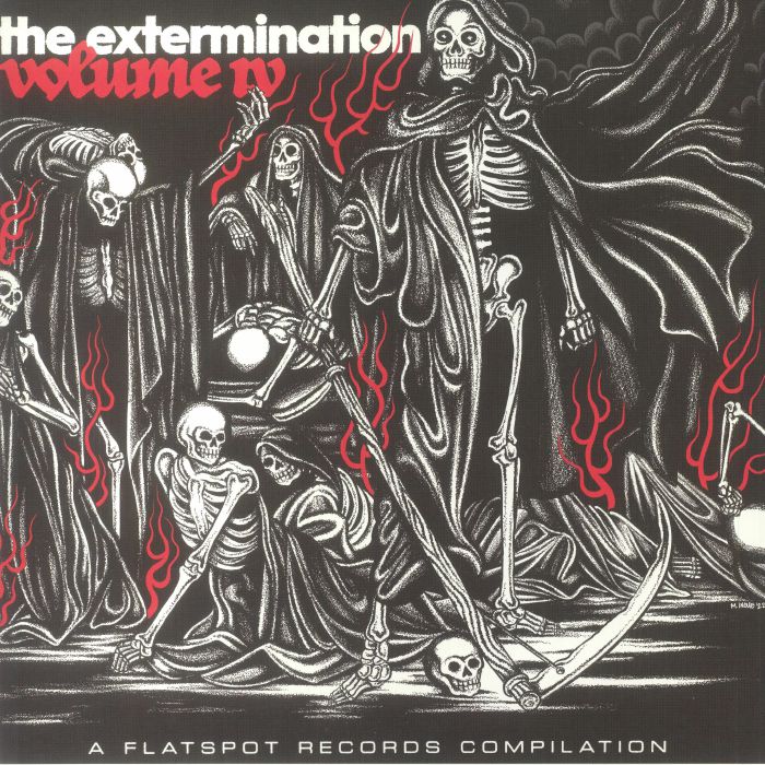 VARIOUS - The Extermination Compilation: Volume IV vinyl sleeve