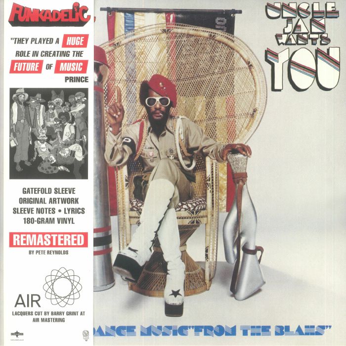 FUNKADELIC - Uncle Jam Wants You (remastered) vinyl sleeve