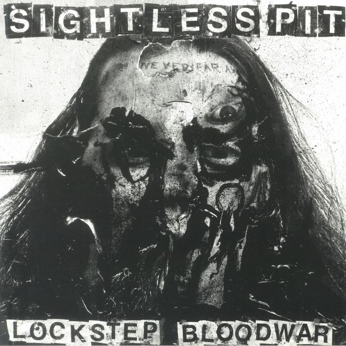 SIGHTLESS PIT - Lockstep Bloodwar vinyl sleeve