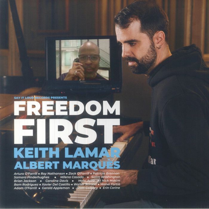 LAMAR, Keith/ALBERT MARQUES, - Freedom First vinyl sleeve