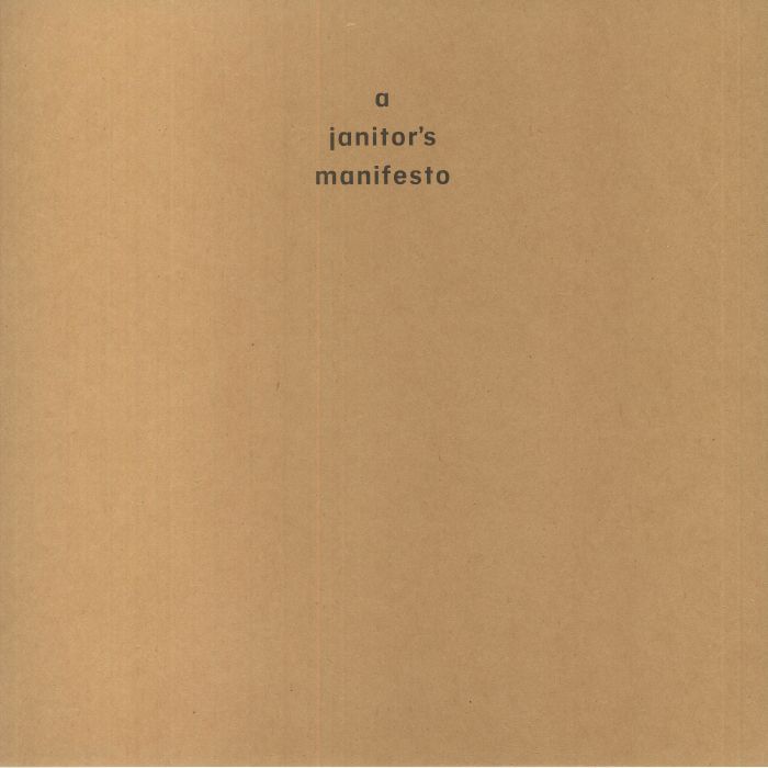 GUNNSTEINSSON, Gunnar - A Janitor's Manifesto vinyl sleeve