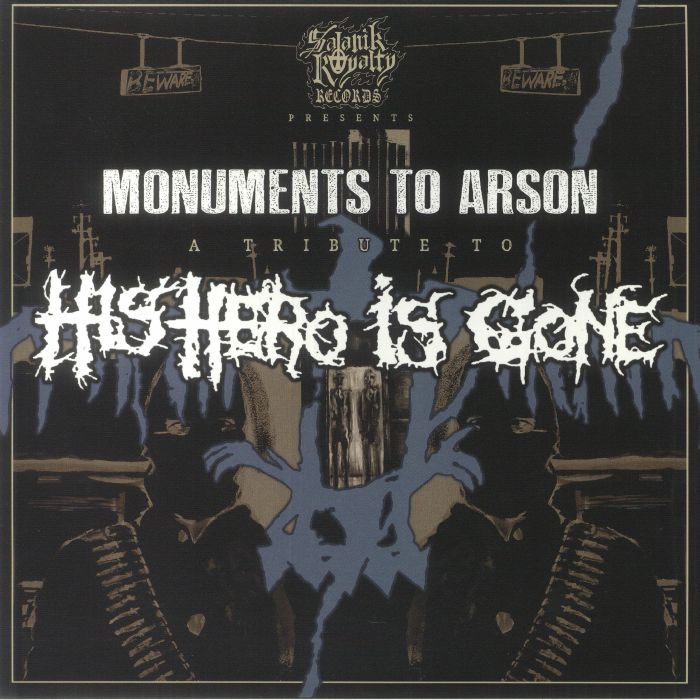 VARIOUS - Monuments To Arson: A Tribute To His Hero Is Gone vinyl sleeve