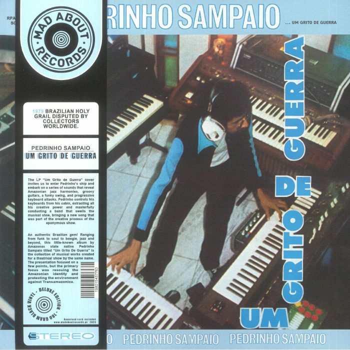 SAMPAIO, Pedrinho - Um Grito De Guerra vinyl sleeve
