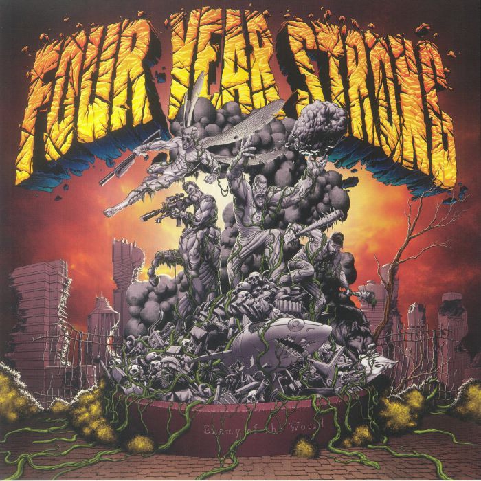 FOUR YEAR STRONG - Enemy Of The World (Re Recorded) vinyl sleeve