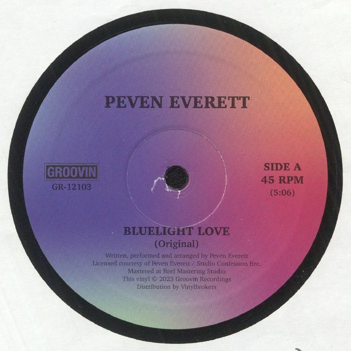 EVERETT, Peven - Bluelight Love vinyl sleeve