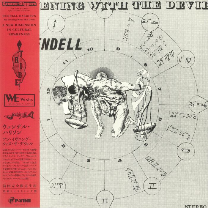 HARRISON, Wendell - An Evening With The Devil vinyl sleeve