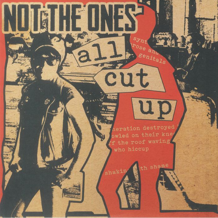 NOT THE ONES - All Cut Up vinyl sleeve