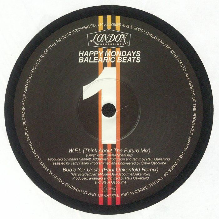 Happy Mondays - Balearic Beats (Record Store Day RSD 2023) vinyl sleeve