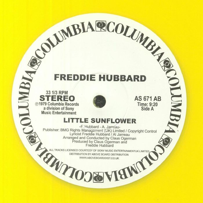 HUBBARD, Freddie - Little Sunflower (reissue) vinyl sleeve