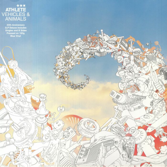 ATHLETE - Vehicles & Animals (20th Anniversary Deluxe Edition) vinyl sleeve
