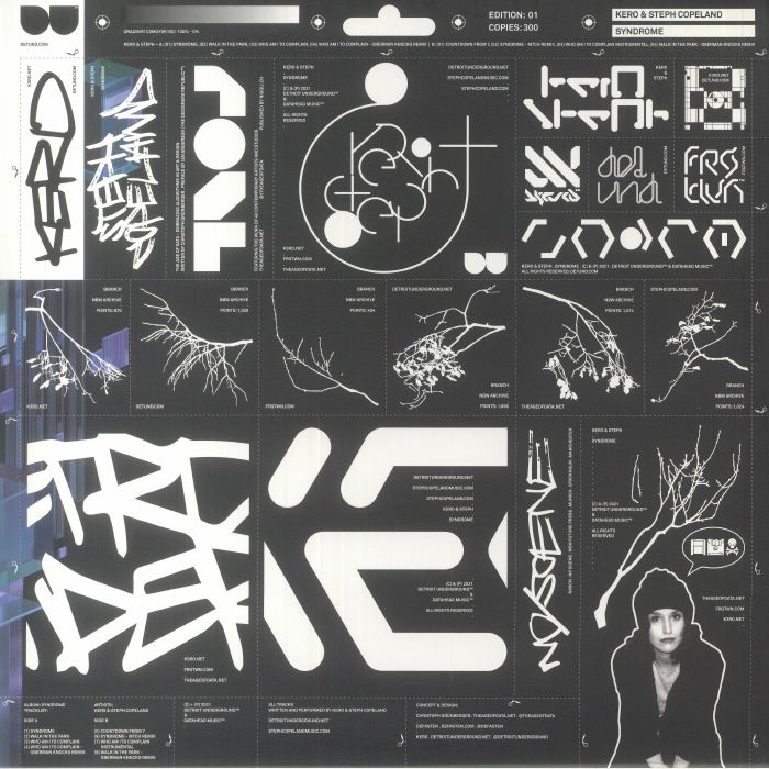 KERO/STEPH COPELAND - Syndrome vinyl sleeve
