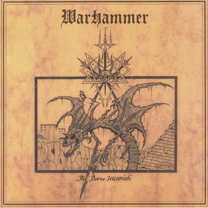 WARHAMMER - The Doom Messiah (reissue) vinyl sleeve