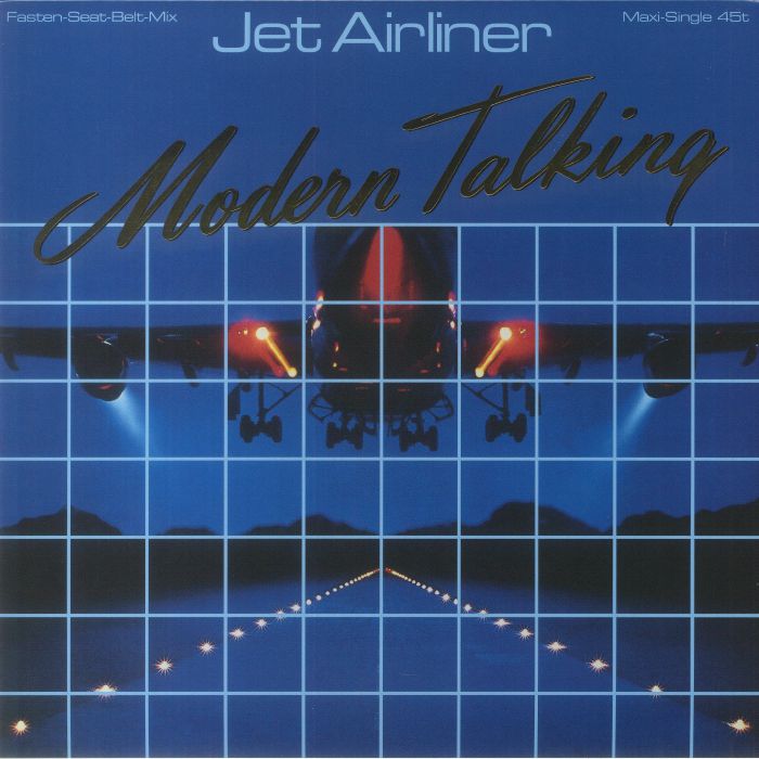 MODERN TALKING - Jet Airliner (reissue) vinyl sleeve