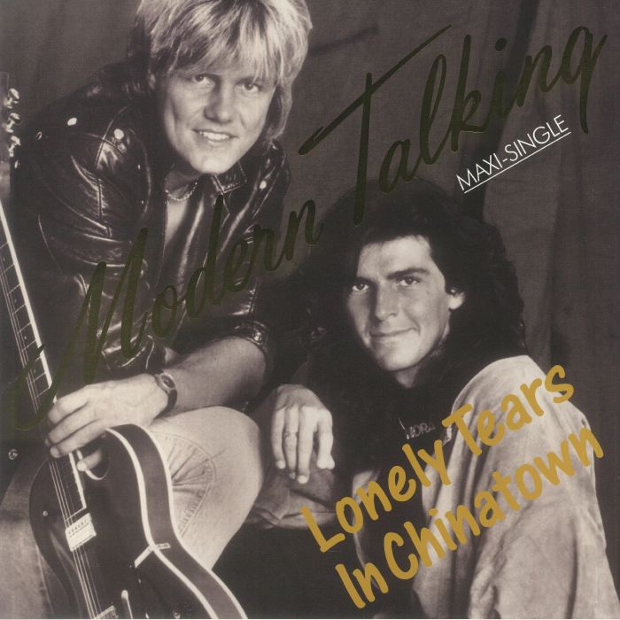 MODERN TALKING - Lonely Tears In Chinatown (reissue) vinyl sleeve
