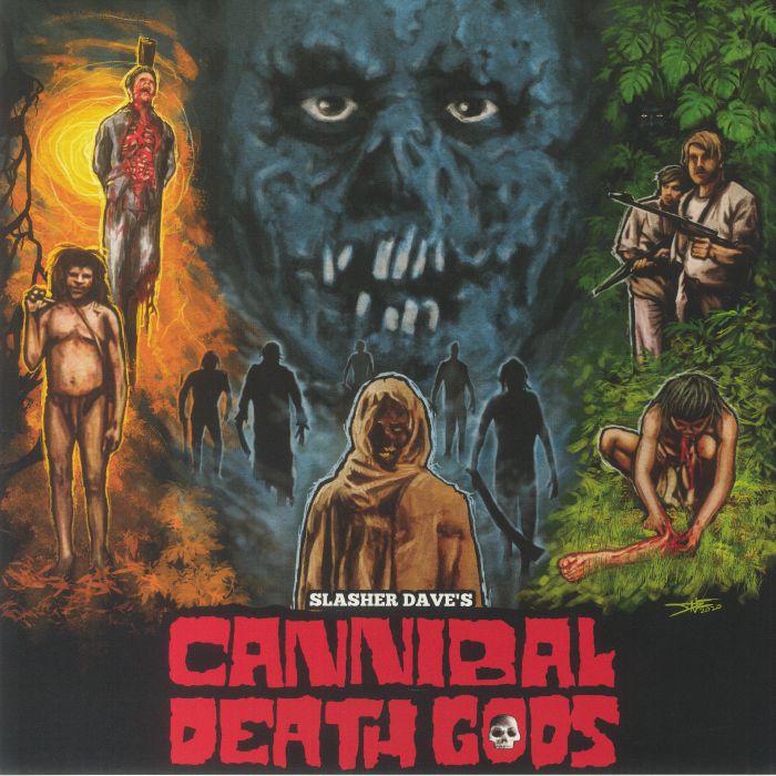 SLASHER DAVE - Cannibal Death Gods I & II vinyl sleeve