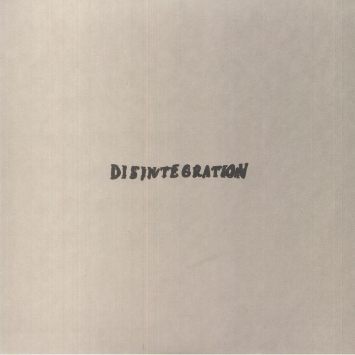 DISINTEGRATION - Time Moves For Me vinyl sleeve