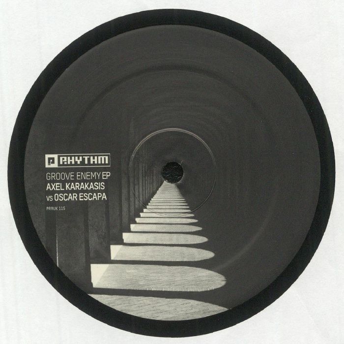 KARAKASIS, Axel vs OSCAR ESCAPA - Groove Enemy EP vinyl sleeve