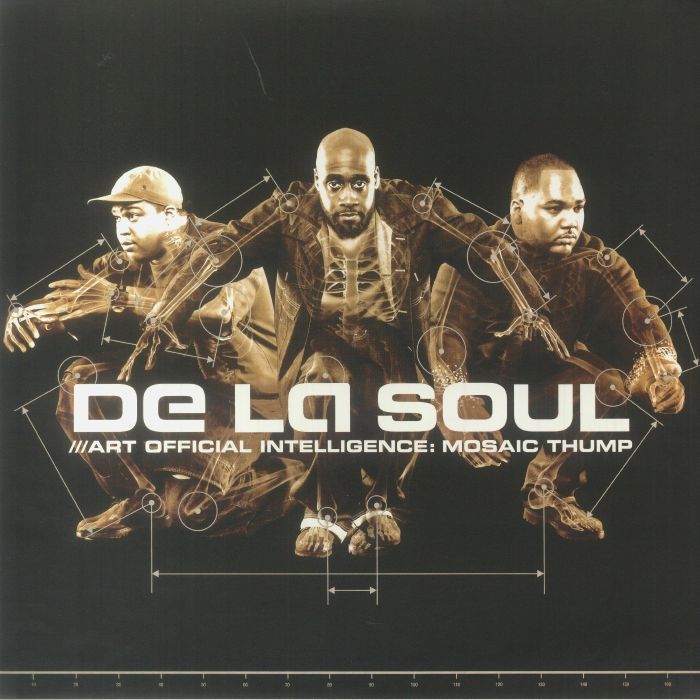 DE LA SOUL - Art Official Intelligence: Mosaic Thump vinyl sleeve