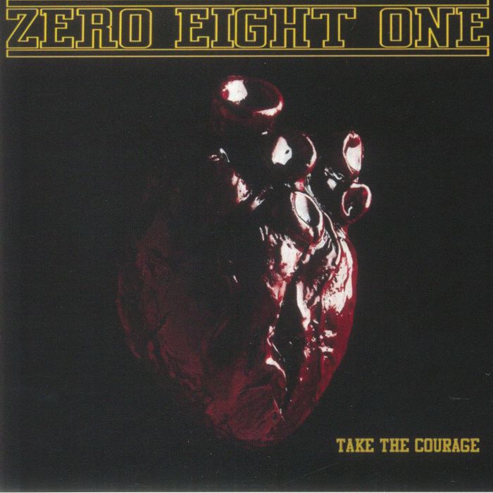 ZERO EIGHT ONE - Take The Courage vinyl sleeve
