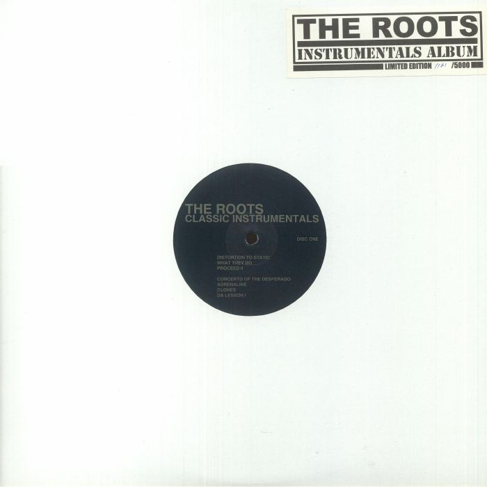 ROOTS, The - Classic Instrumentals (remastered) vinyl sleeve