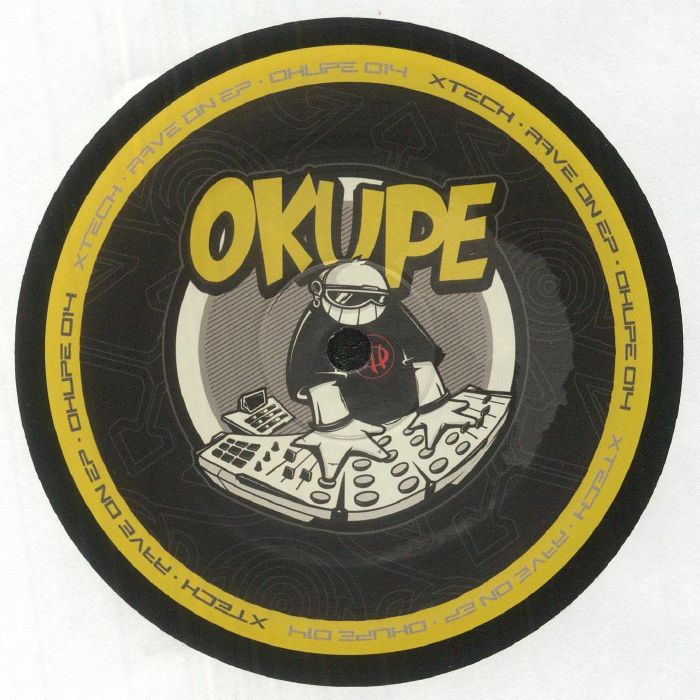 XTECH - Rave On EP vinyl sleeve