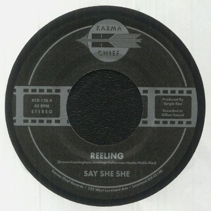 SAY SHE SHE - Reeling vinyl sleeve