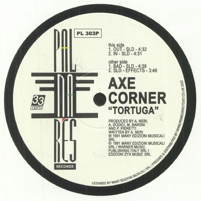 AXE CORNER - Tortuga vinyl sleeve