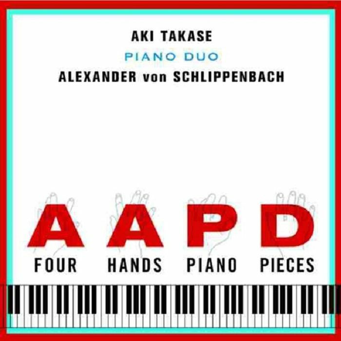 TAKASE, Aki/ALEXANDER VON SCHLIPPENBACH - Four Hands Piano Pieces vinyl sleeve