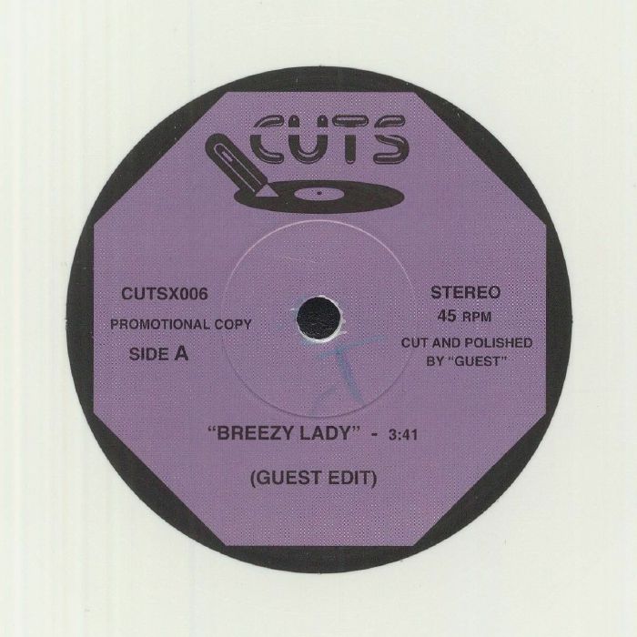 GUEST - Guest Mini Edits No 3 vinyl sleeve
