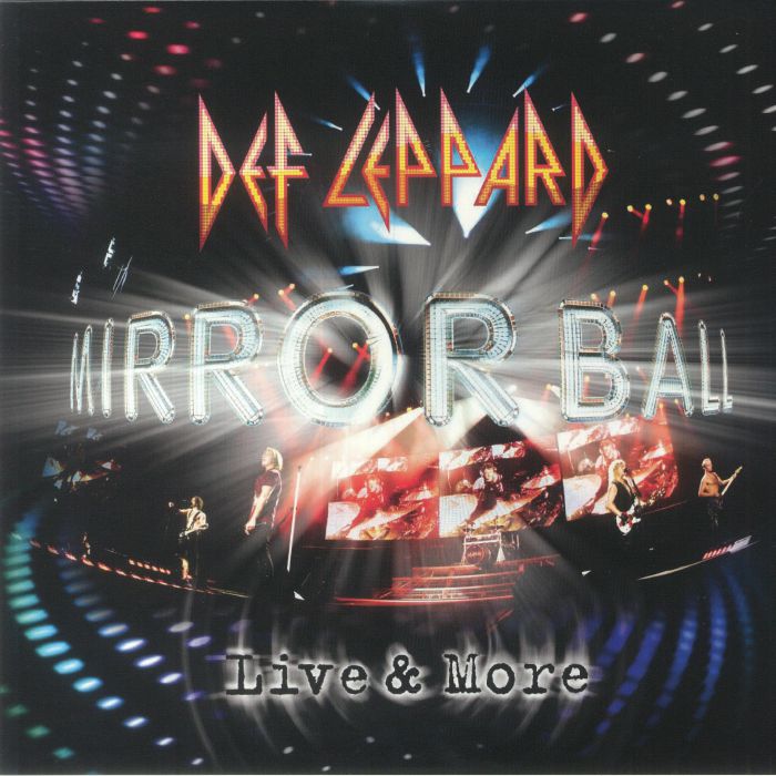 DEF LEPPARD - Mirror Ball Live & More vinyl sleeve