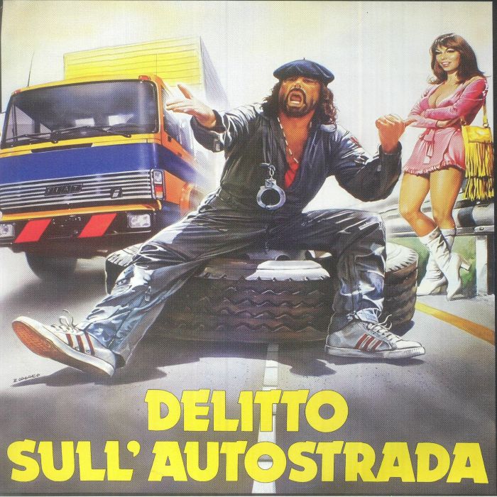 MICALIZZI, Franco - Delitto Sull'autostrada (Soundtrack) vinyl sleeve