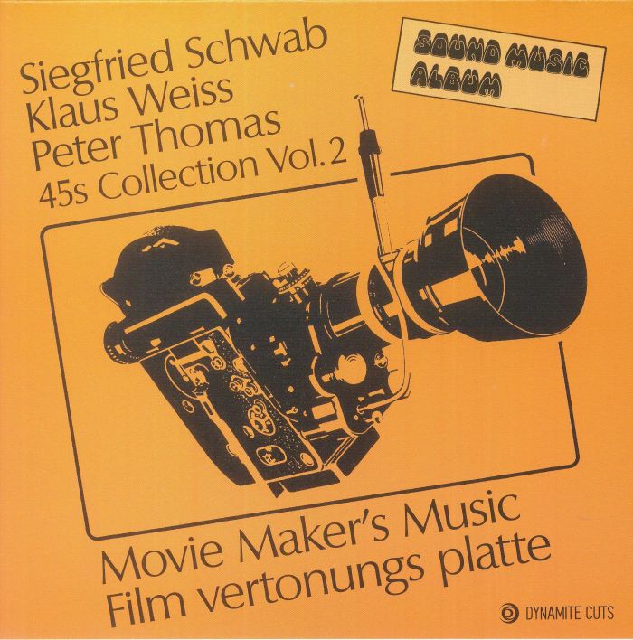SCHWAB, Siegfried/KLAUS WEISS/PETER THOMAS - Sound Music 45s Collection Vol 2 vinyl sleeve